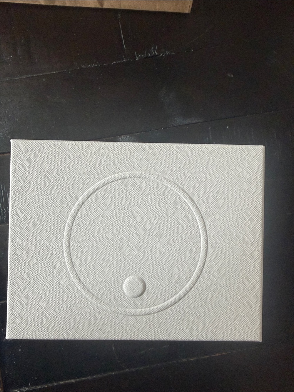 Movado White Embossed Gift Box Set